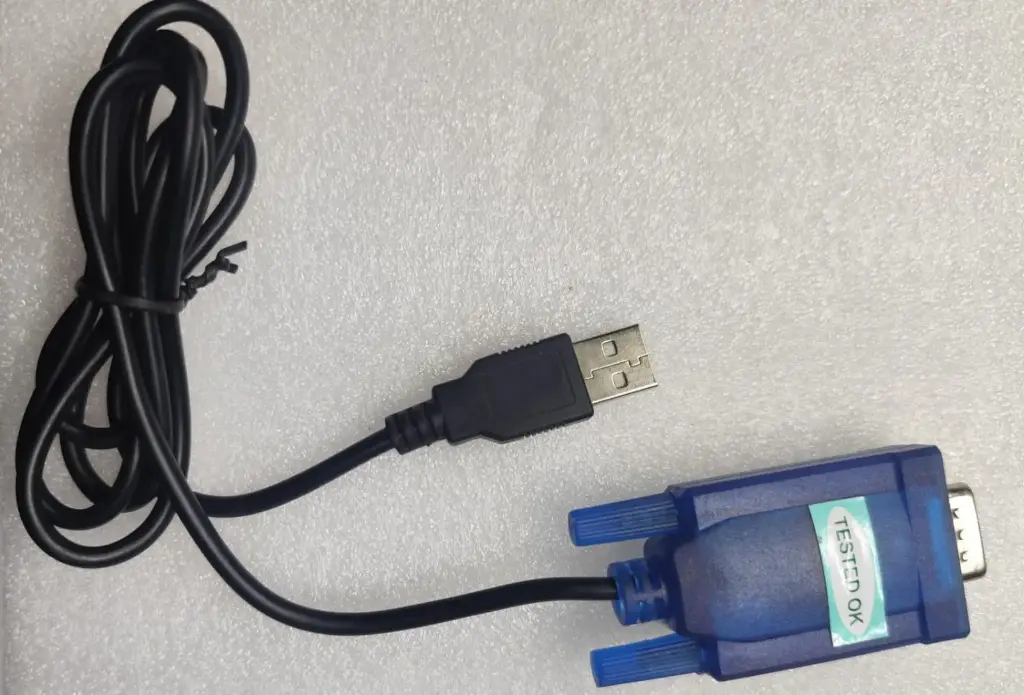 USB to Serial Adapter Cable DB9 Male RS232 to USB Cord with FTDI Chip Supports Windows 11 10 8 7 Mac Linux